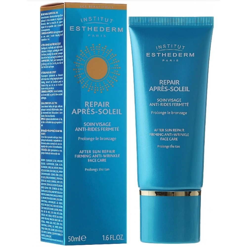Восстанавливающий крем-флюид для лица после загара Institut Esthederm After-Sun Repair 50 мл