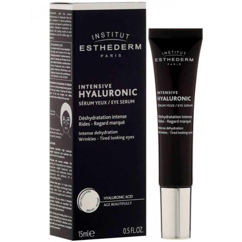 Сыворотка для зоны вокруг глаз на основе гиалуроновой кислоты Institut Esthederm Intensive Hyaluronic Eye Serum 15 мл Сыворотка для зоны вокруг глаз на основе гиалуроновой кислоты Institut Esthederm Intensive Hyaluronic Eye Serum 15 мл