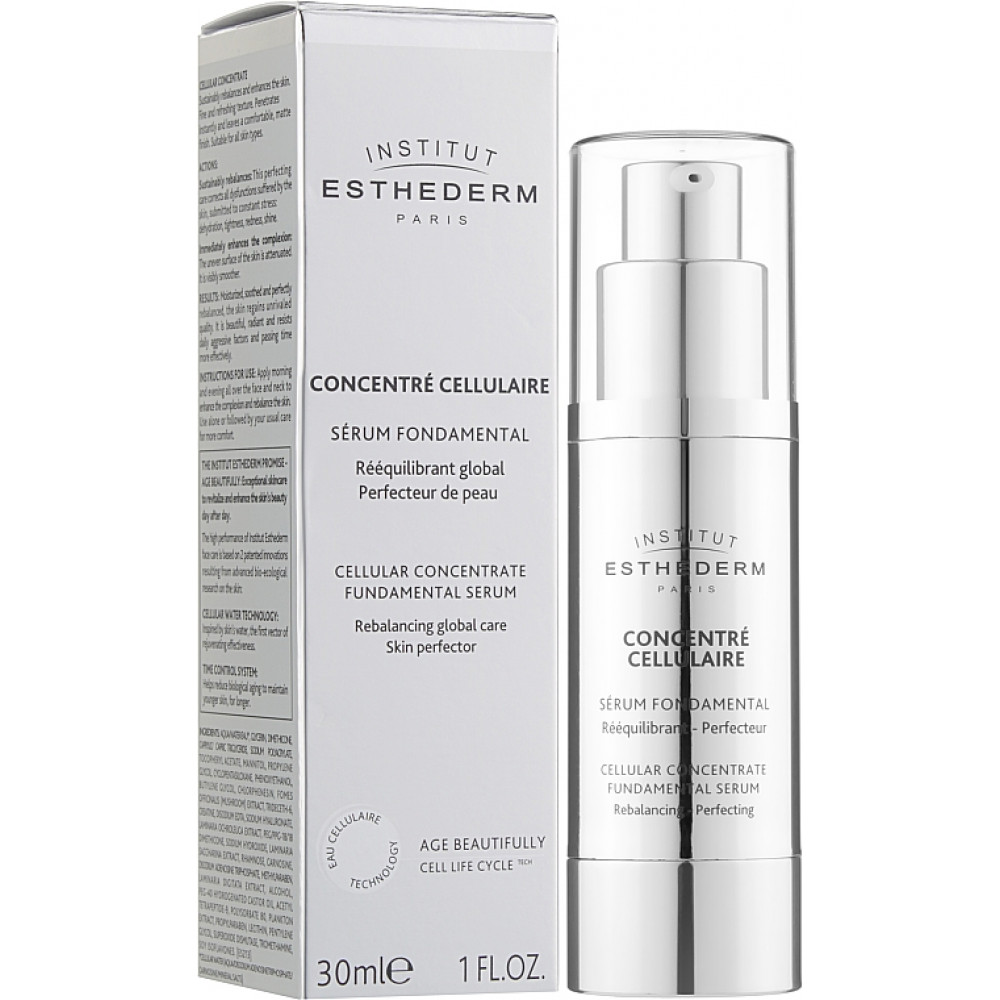Сыворотка Клеточный концентрат Institut Esthederm Cellular Concentrate Fundamental Serum 30 мл Сыворотка Клеточный концентрат Institut Esthederm Cellular Concentrate Fundamental Serum 30 мл