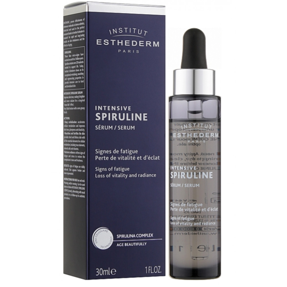 Сыворотка на основе спирулины Institut Esthederm Intensive Spiruline Serum 30 мл