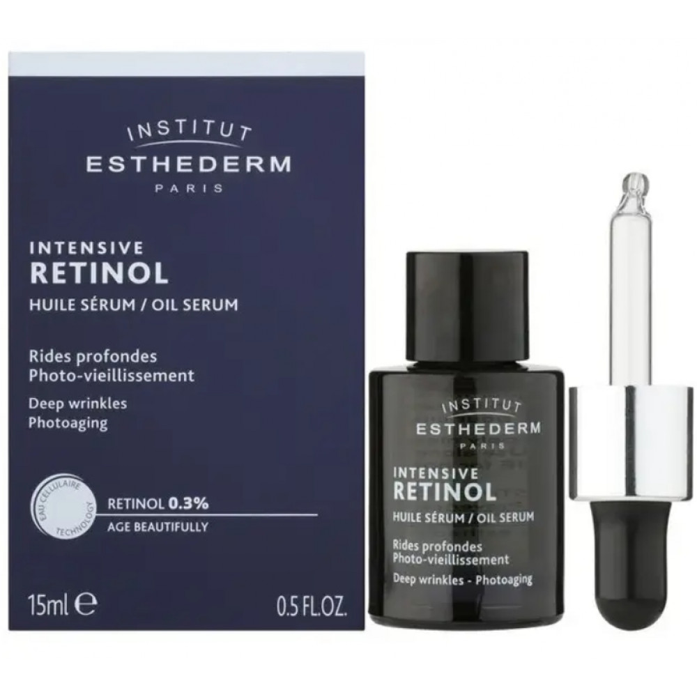 Сыворотка на основе витамина А Institut Esthederm Intensive Retinol Oil Serum 15 мл Сыворотка на основе витамина А Institut Esthederm Intensive Retinol Oil Serum 15 мл