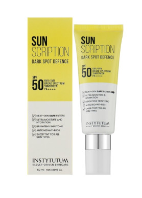Солнцезащитный крем - Instytutum Sunscription Dark Spot Defence SPF 50 50 мл Солнцезащитный крем - Instytutum Sunscription Dark Spot Defence SPF 50 50 мл