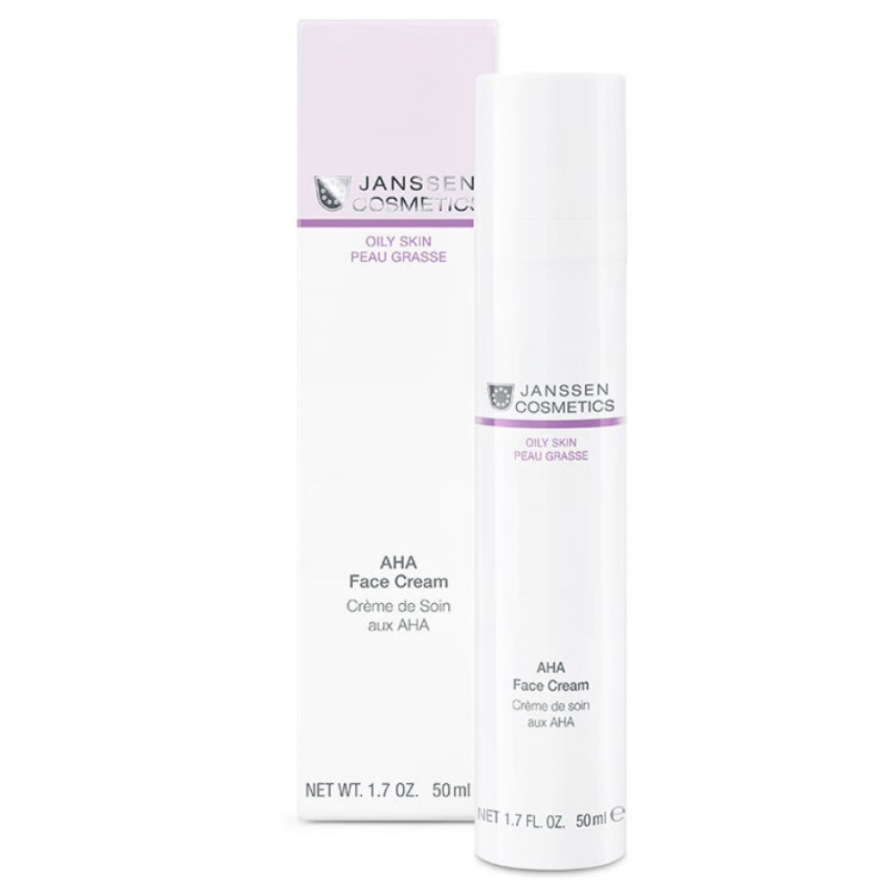 AHA Face Cream / Крем с АHА кислотой 50 мл Janssen AHA Face Cream / Крем с АHА кислотой 50 мл Janssen