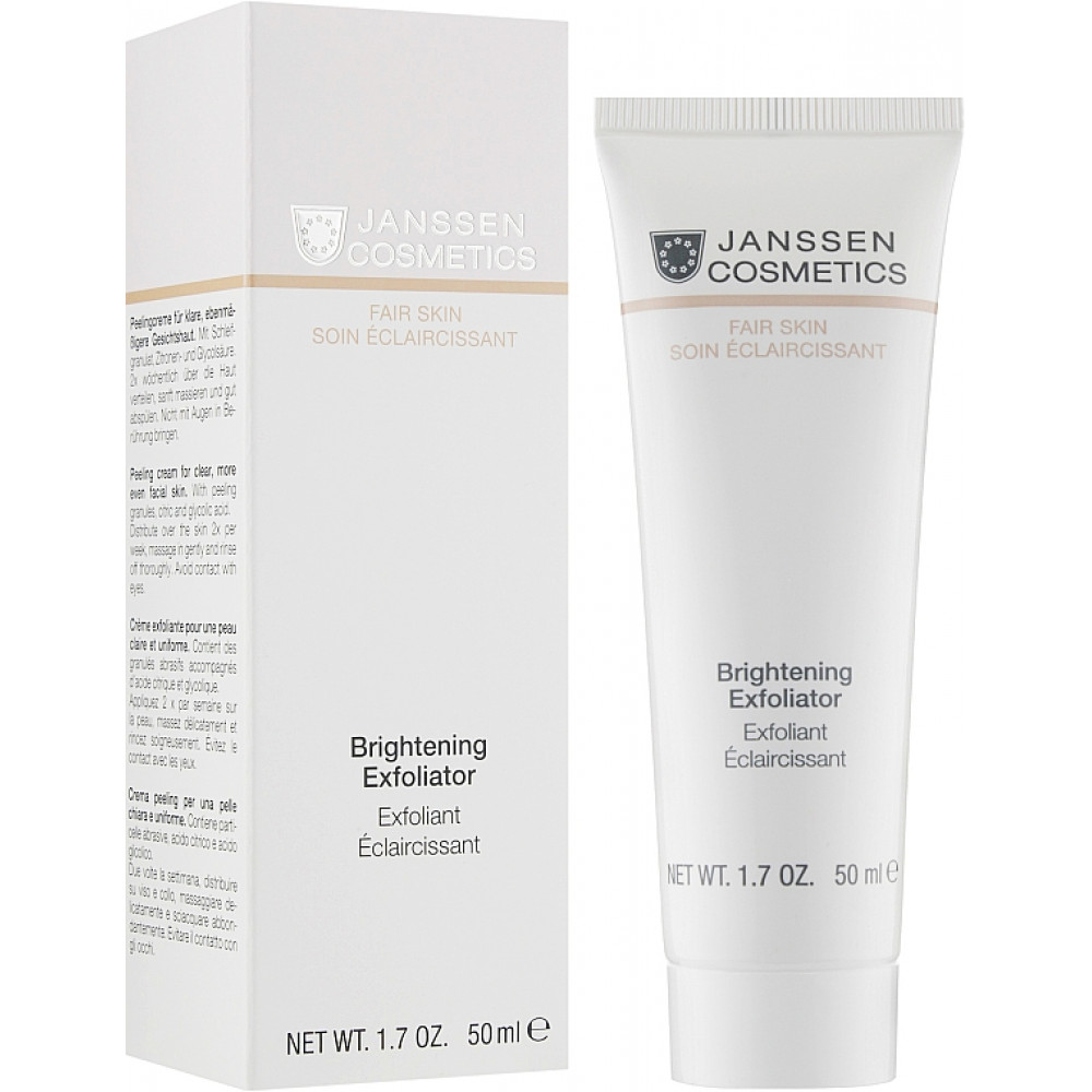 Brightening Exfoliator / Осветляющий пилинг 50 мл Janssen Brightening Exfoliator / Осветляющий пилинг 50 мл Janssen