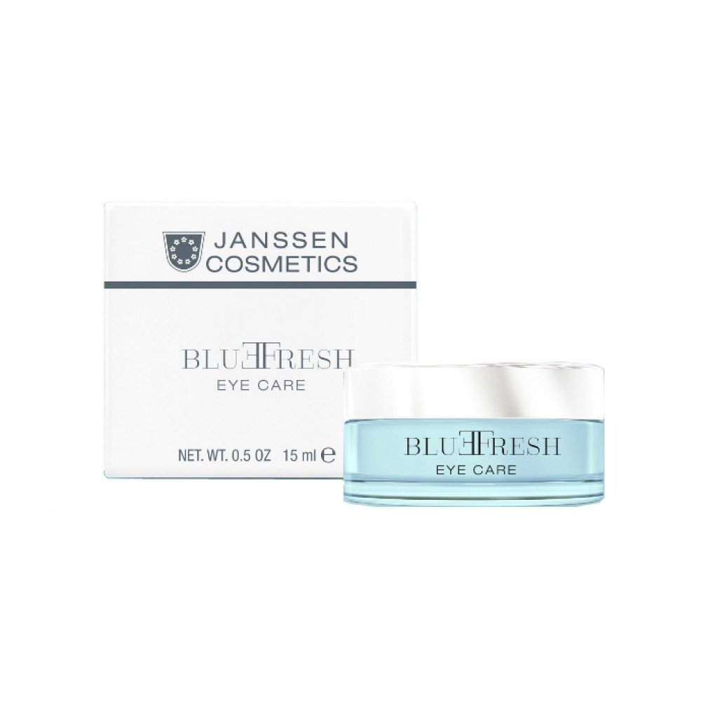 Janssen Blue Fresh Eye Care - Разглаживающий гель для зоны вокруг глаз 15 мл Janssen Blue Fresh Eye Care - Разглаживающий гель для зоны вокруг глаз 15 мл