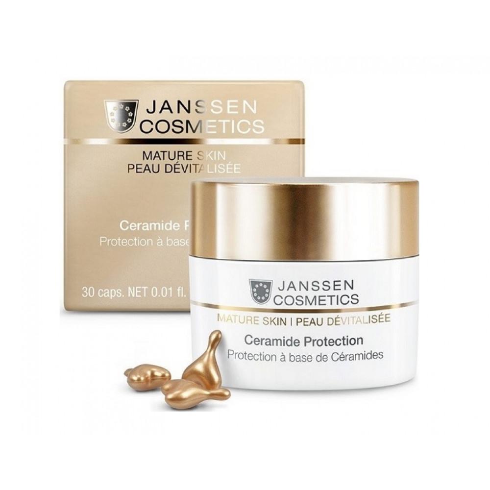 Janssen Mature Skin Ceramide Protection Capsules - Капсулы с церамидами 30 шт. Janssen Mature Skin Ceramide Protection Capsules - Капсулы с церамидами 30 шт.