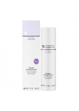 Janssen Oily Skin New Enzyme Peeling Powder - Энзимный пилинг-порошок 100 г