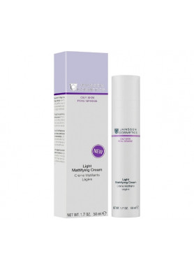 Janssen Oily Skin New Light Mattifying Cream - Легкий матирующий крем 50 мл