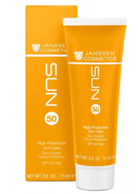 Sun Shield SPF-50 / Солнцезащитная эмульсия для лица 75 мл Janssen