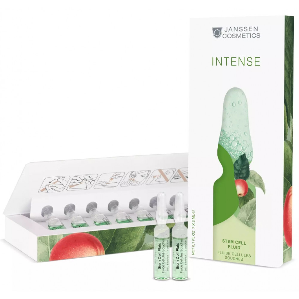 Сыворотка со стволовыми клетками - Janssen Cosmetics Ampoules Cellular S Fluid 7 шт. по 2 мл Сыворотка со стволовыми клетками - Janssen Cosmetics Ampoules Cellular S Fluid 7 шт. по 2 мл