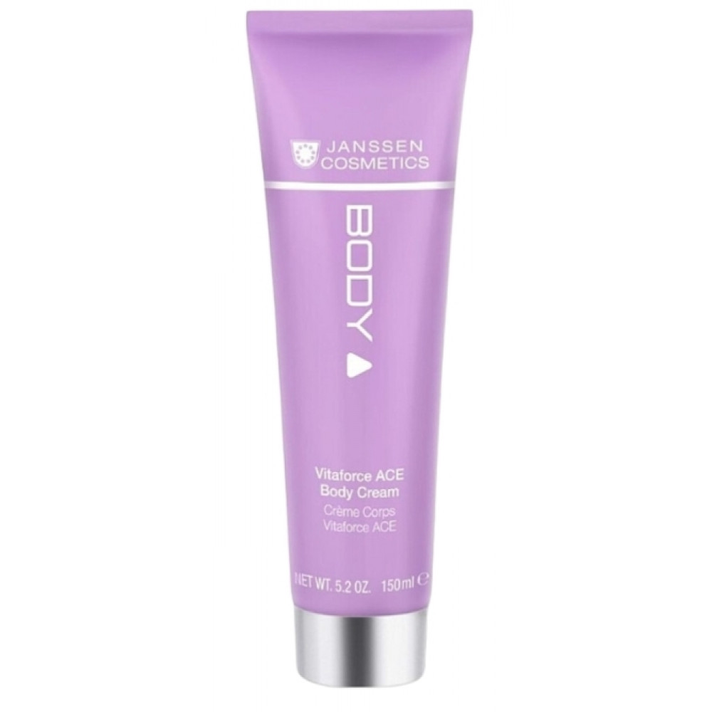 Vitaforce Ace Body Cream / Крем для тела с витаминами А С Е 150 мл Janssen
