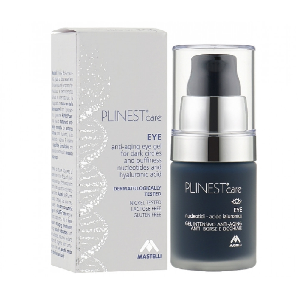 Mastelli Plinest Care Eye - Интесивный омолаживающий гель под глаза 15 мл