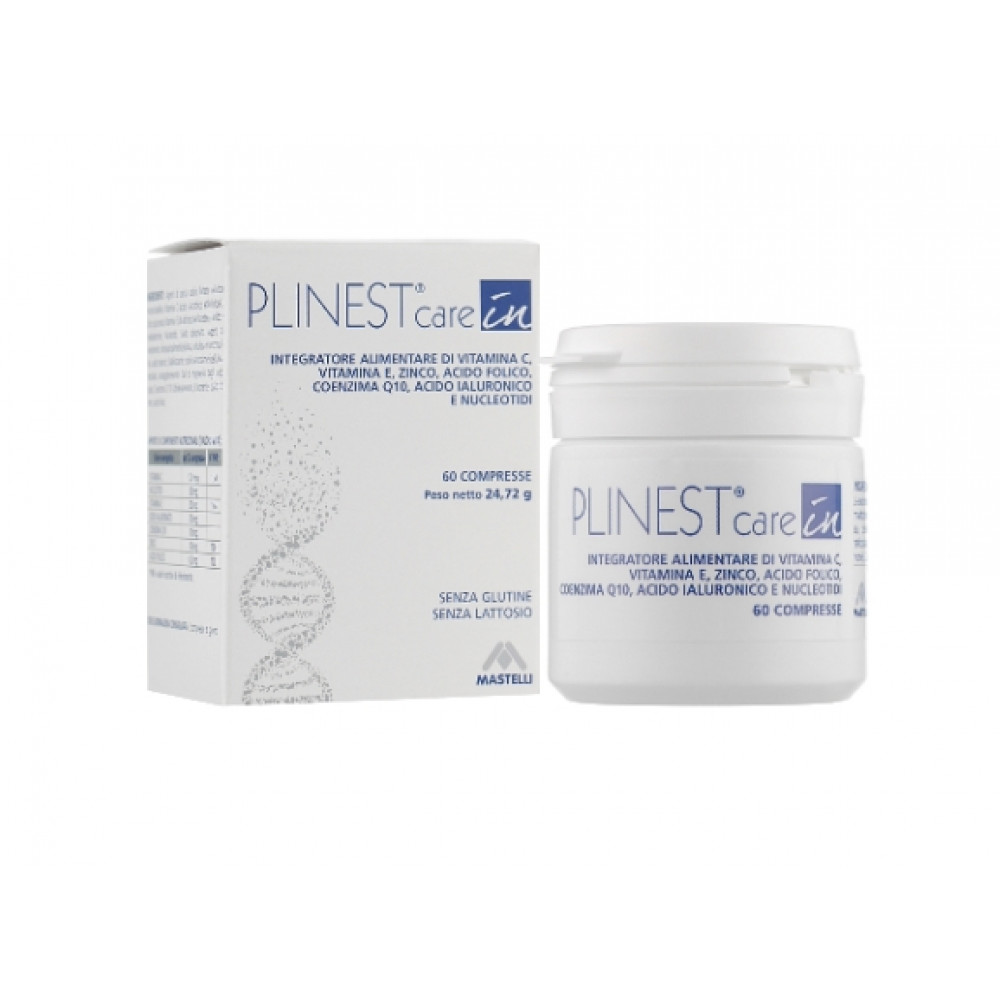 Mastelli Plinest Care IN biorevitalization Caps - Нутрицевтическая добавка к питанию для внутренней биоревитализации 60 капсул Mastelli Plinest Care IN biorevitalization Caps - Нутрицевтическая добавка к питанию для внутренней биоревитализации 60 капсул
