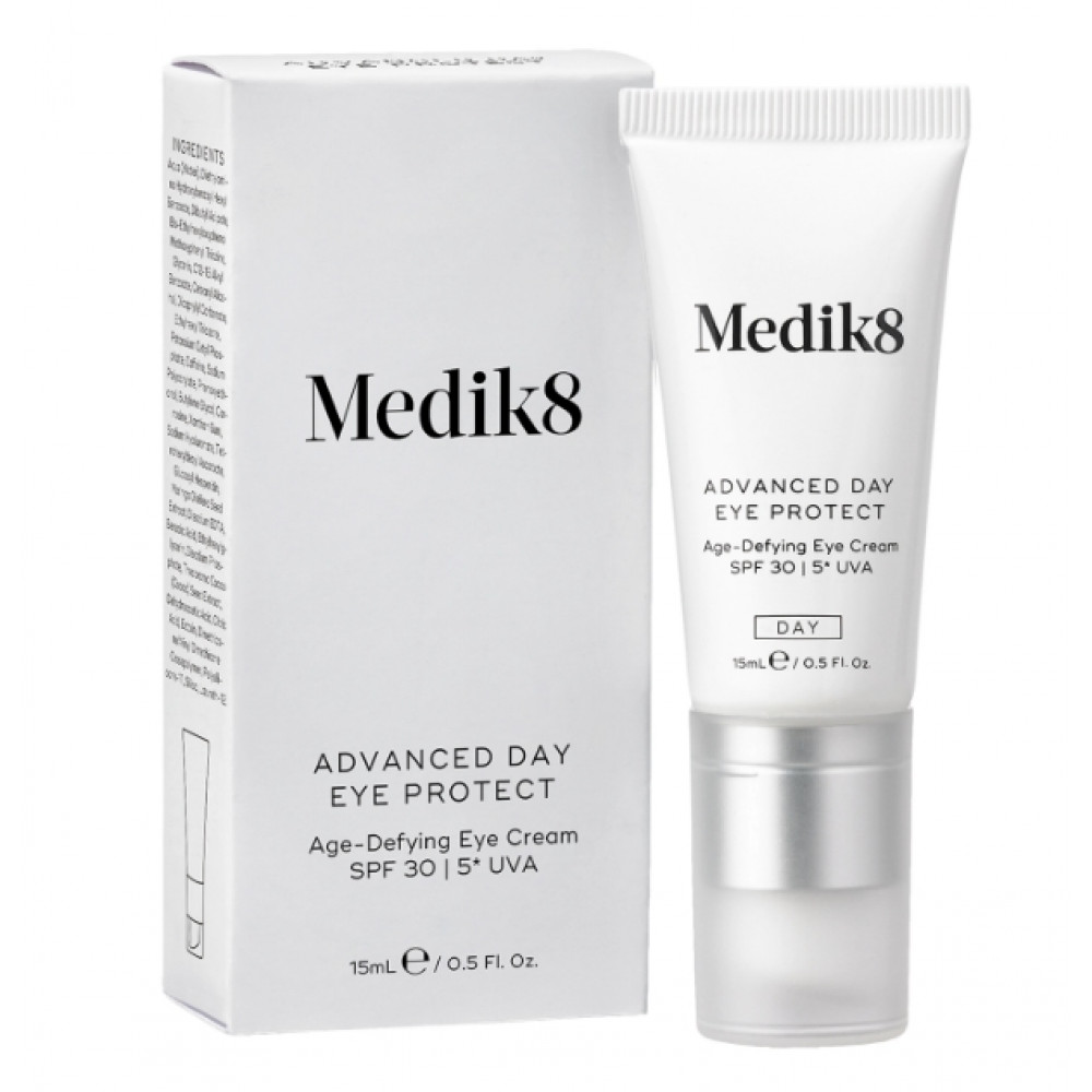 Антивозрастной крем вокруг глаз - Medik8 Advanced Day Eye Protect SPF 30 15 мл Антивозрастной крем вокруг глаз - Medik8 Advanced Day Eye Protect SPF 30 15 мл