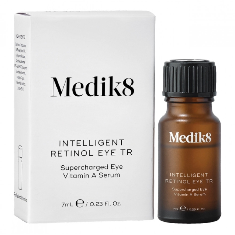 Антивозрастная сыворотка для кожи вокруг глаз с витамином А - Medik8 Intelligent Retinol Eye TR 7 мл Антивозрастная сыворотка для кожи вокруг глаз с витамином А - Medik8 Intelligent Retinol Eye TR 7 мл