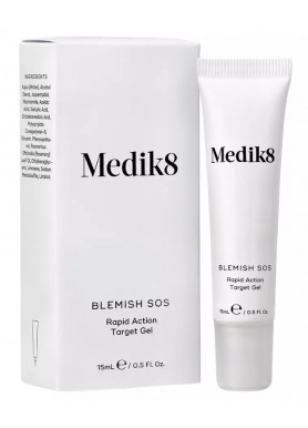 Гель против акне быстрого действия - Medik8 Blemish SOS Rapid Action Target Gel 15 мл Гель против акне быстрого действия - Medik8 Blemish SOS Rapid Action Target Gel 15 мл