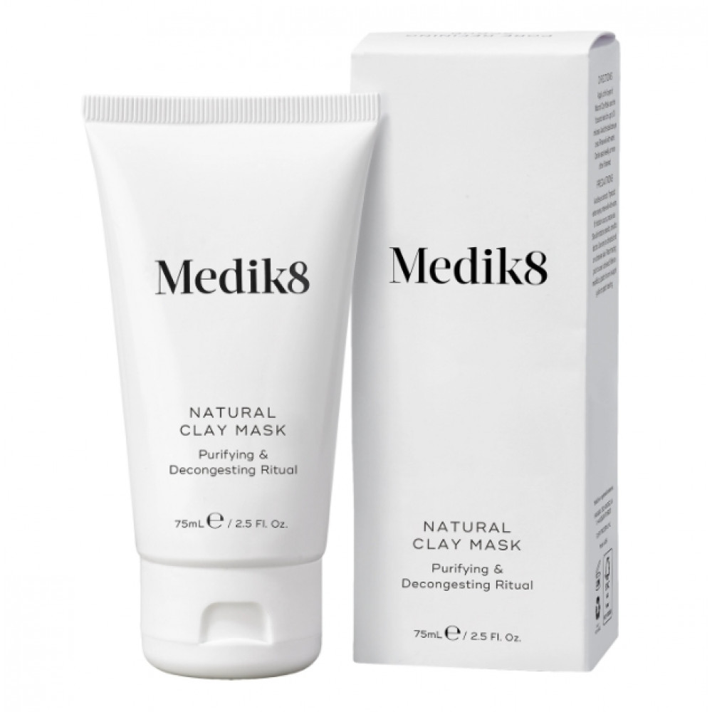 Интенсивно очищающая глиняная маска для проблемной кожи - Medik8 Natural Clay Mask 75 мл Интенсивно очищающая глиняная маска для проблемной кожи - Medik8 Natural Clay Mask 75 мл