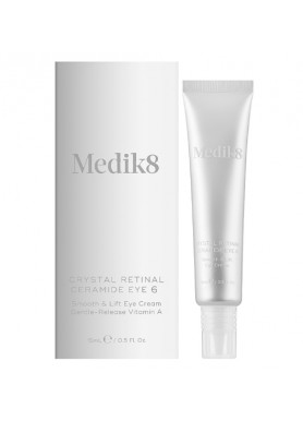 Крем для кожи под глазами с ретиналем 0,06% - Medik8 Crystal Retinal Ceramide Eye 6 15 мл Крем для кожи под глазами с ретиналем 0,06% - Medik8 Crystal Retinal Ceramide Eye 6 15 мл