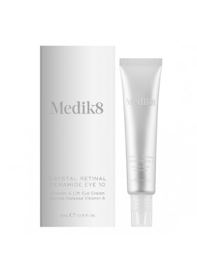 Крем для кожи под глазами с ретиналем 0,1% - Medik8 Crystal Retinal Ceramide Eye 10 15 мл Крем для кожи под глазами с ретиналем 0,1% - Medik8 Crystal Retinal Ceramide Eye 10 15 мл