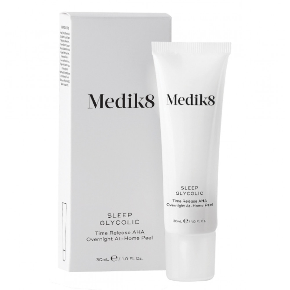 Ночной пилинг с технологией замедленного высвобождения AHA-кислот - Medik8 Sleep Glycolic 30 мл