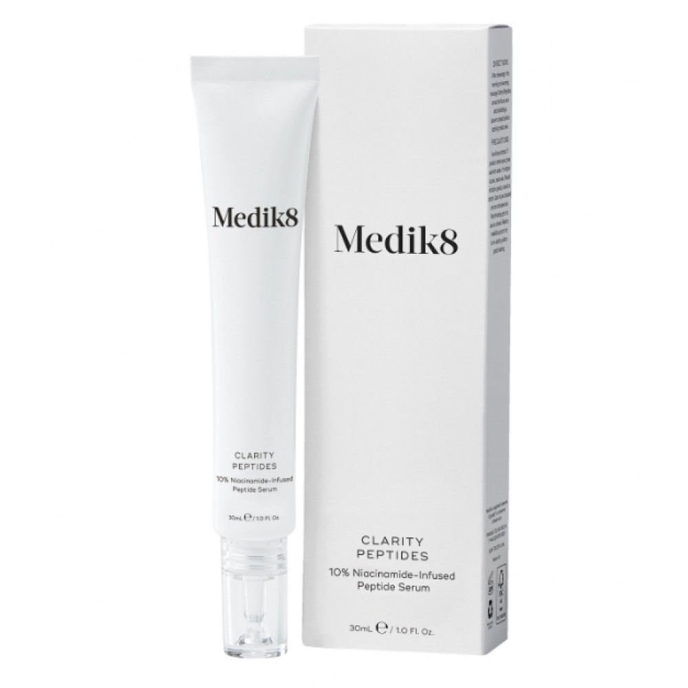 Пептидная сыворотка с 10% ниацинамидом - Medik8 Clarity Peptides 30 мл Пептидная сыворотка с 10% ниацинамидом - Medik8 Clarity Peptides 30 мл