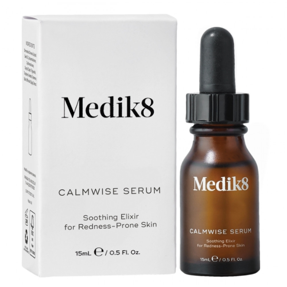 Сыворотка, успокаивающая раздражение и покраснение кожи - Medik8 Calmwise Serum Soothing Elixir for Redness-Prone Skin 15 мл