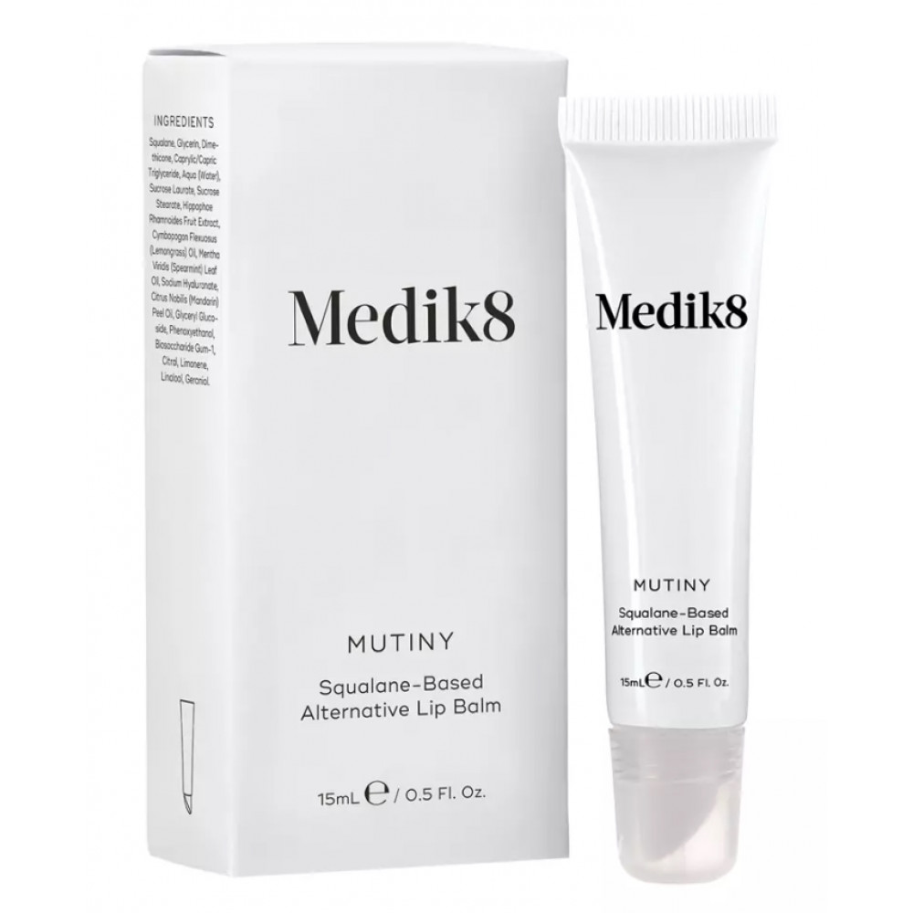 Увлажняющий бальзам для губ на основе сквалана - Medik8 Mutiny Squalane Based Alternative Lip Balm 15 мл