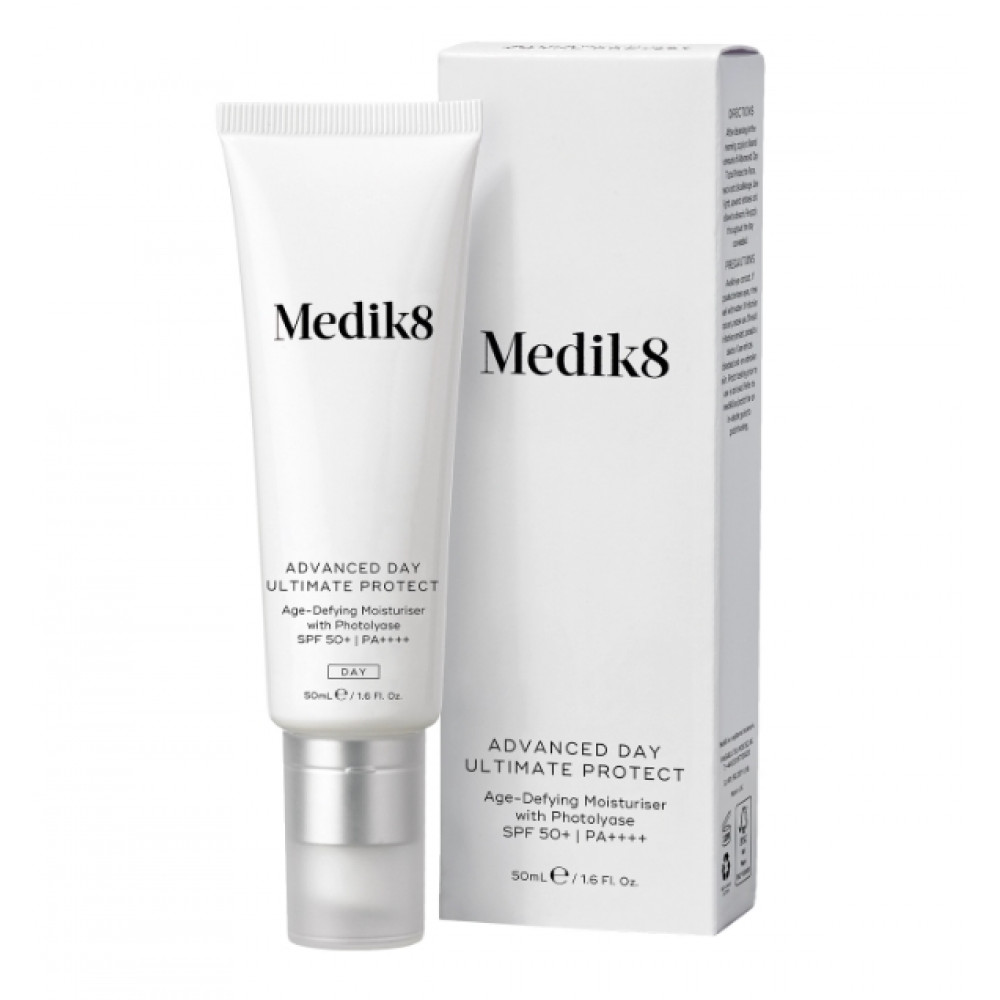 Увлажняющий крем с защитой от солнца SPF50+/PA++++ - Medik8 Advanced Day Ultimate Protect SPF50+/PA++++ 50 мл Увлажняющий крем с защитой от солнца SPF50+/PA++++ - Medik8 Advanced Day Ultimate Protect SPF50+/PA++++ 50 мл