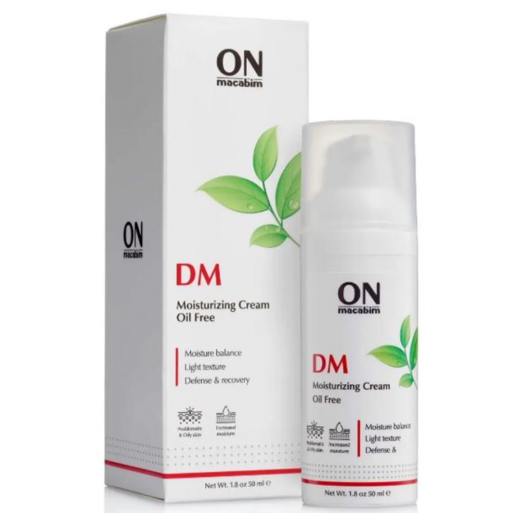 DM Moisturizing Cream Oil Free SPF 15 Onmacabim - увлажняющий крем для жирной кожи SPF 15 50 мл DM Moisturizing Cream Oil Free SPF 15 Onmacabim - увлажняющий крем для жирной кожи SPF 15 50 мл