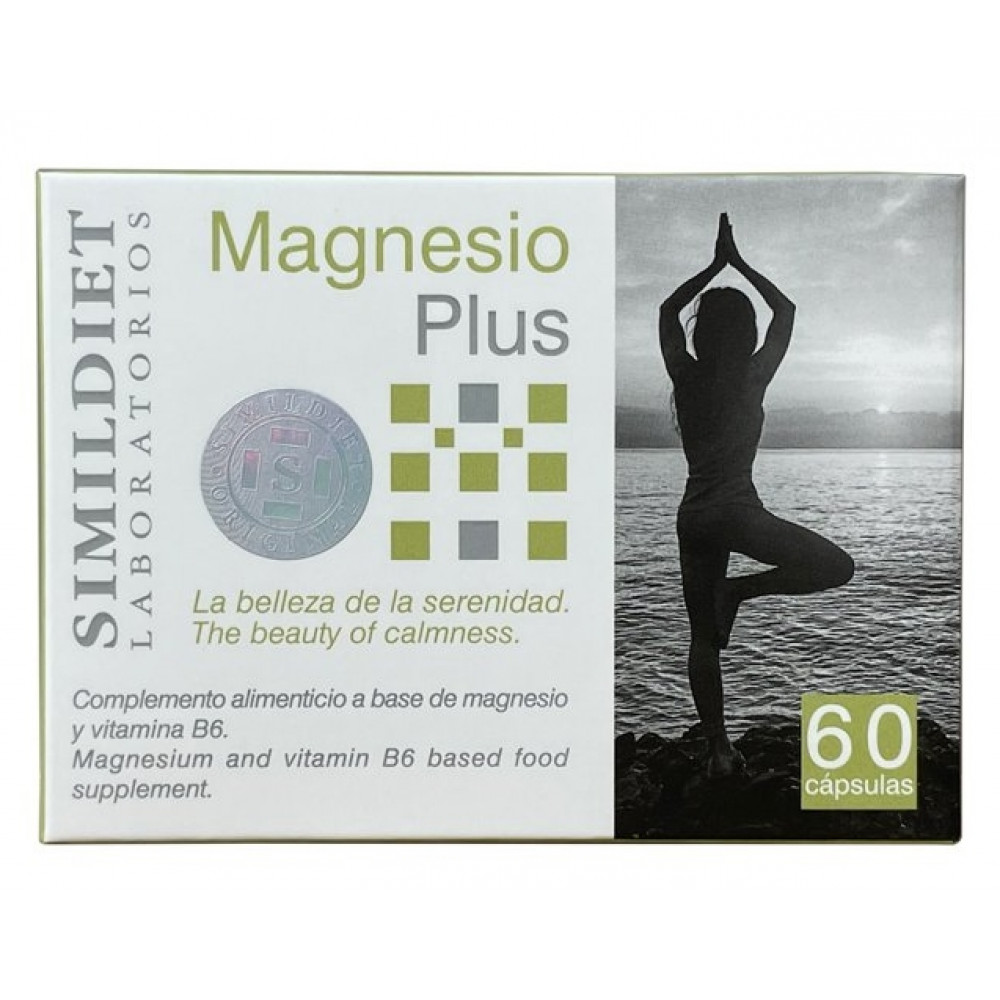 Simildiet Laboratorios Magnesio Plus - Нутрицевтическая добавка для поддержания оптимального функционирования нервной системы 60 капсул Simildiet Laboratorios Magnesio Plus - Нутрицевтическая добавка для поддержания оптимального функционирования нервной системы 60 капсул