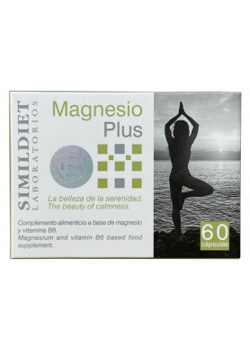 Simildiet Laboratorios Magnesio Plus - Нутрицевтическая добавка для поддержания оптимального функционирования нервной системы 60 капсул Simildiet Laboratorios Magnesio Plus - Нутрицевтическая добавка для поддержания оптимального функционирования нервной системы 60 капсул