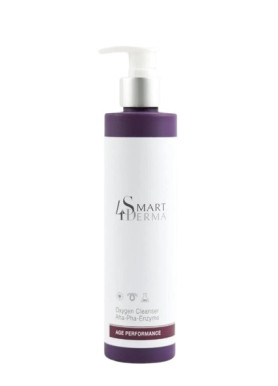 Гель для умывания Активатор энергии - Smart4Derma Age Performance Oxygen Cleanser AHA-PHA-Enzyme 250 мл Гель для умывания Активатор энергии - Smart4Derma Age Performance Oxygen Cleanser AHA-PHA-Enzyme 250 мл