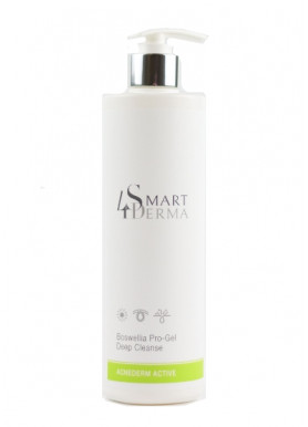 Интенсивный очищающий гель с босфелией - Smart4Derma Acne Derm Active Boswellia Pro Gel Deep Cleanse 250 мл Интенсивный очищающий гель с босфелией - Smart4Derma Acne Derm Active Boswellia Pro Gel Deep Cleanse 250 мл