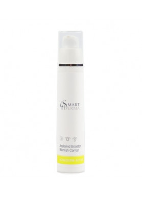 Ночной себорегулирующий флюид Азеламид - Smart4Derma Acne Derm Active Azelamid Booster Blemish Correct 50 мл