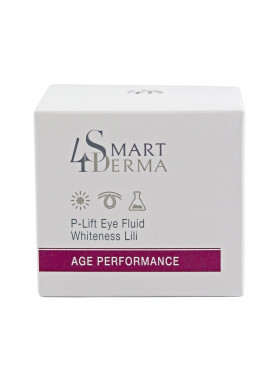 Пептидный лифтинг-флюид для зоны вокруг глаз Белоснежная лилия - Smart4Derma Age Performance P-Lift Eye Fluid Whiteness Lili 30 мл Пептидный лифтинг-флюид для зоны вокруг глаз Белоснежная лилия - Smart4Derma Age Performance P-Lift Eye Fluid Whiteness Lili 30 мл