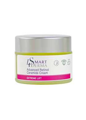 Совершенствующий крем с ретинолом и церамидами - Smart4Derma Extreme Lift Advanced Retinol Ceramide Cream 50 мл Совершенствующий крем с ретинолом и церамидами - Smart4Derma Extreme Lift Advanced Retinol Ceramide Cream 50 мл