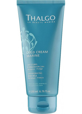 24 ч Увлажняющее молочко для тела / 24h Hydrating body milk Thalgo 200 мл 24 ч Увлажняющее молочко для тела / 24h Hydrating body milk Thalgo 200 мл