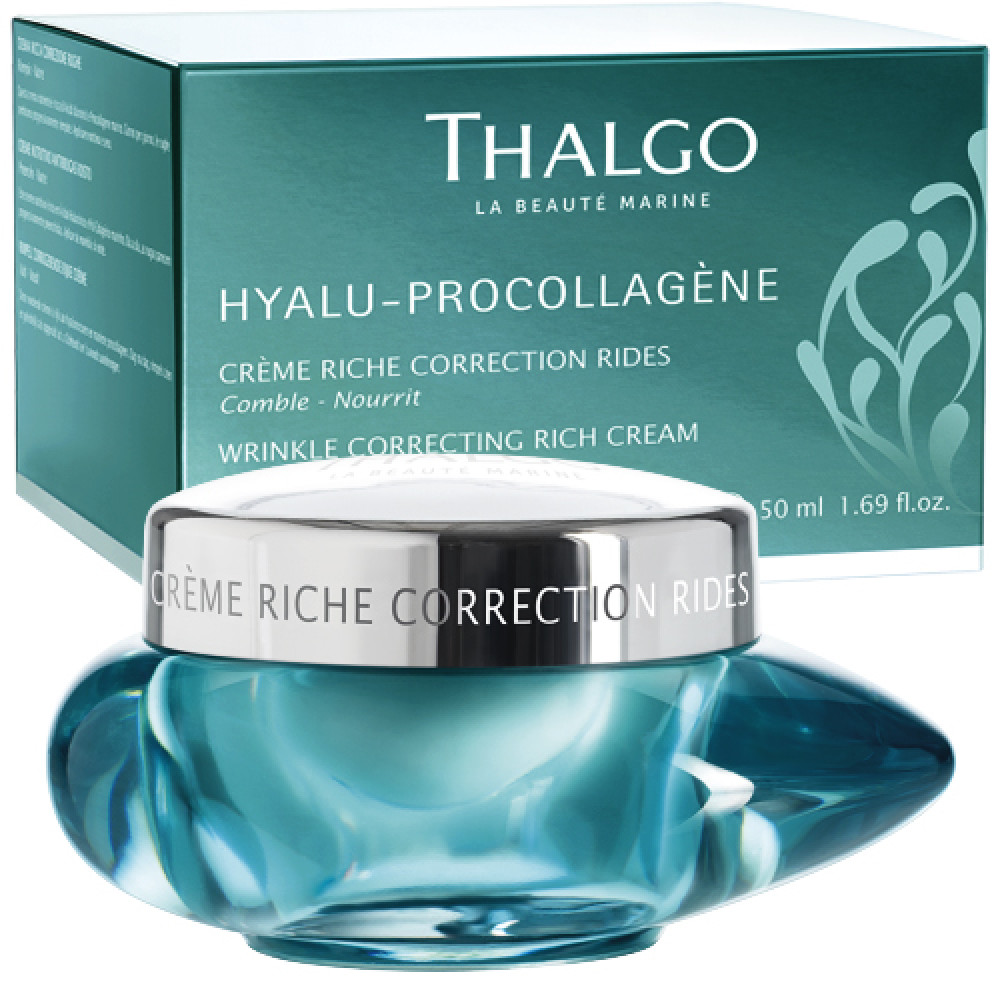Интенсивный крем корректор морщин / Hyalu-Procollagen Wrinkle Correcting Rich Cream Thalgo 50 мл Интенсивный крем корректор морщин / Hyalu-Procollagen Wrinkle Correcting Rich Cream Thalgo 50 мл