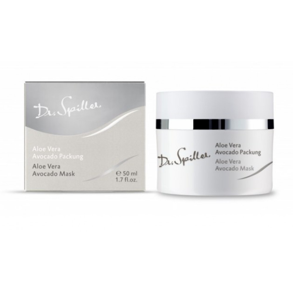 Aloe Vera Avocado Mask Dr. Spiller - Маска с экстрактом Алоэ Вера и Авокадо 50 мл