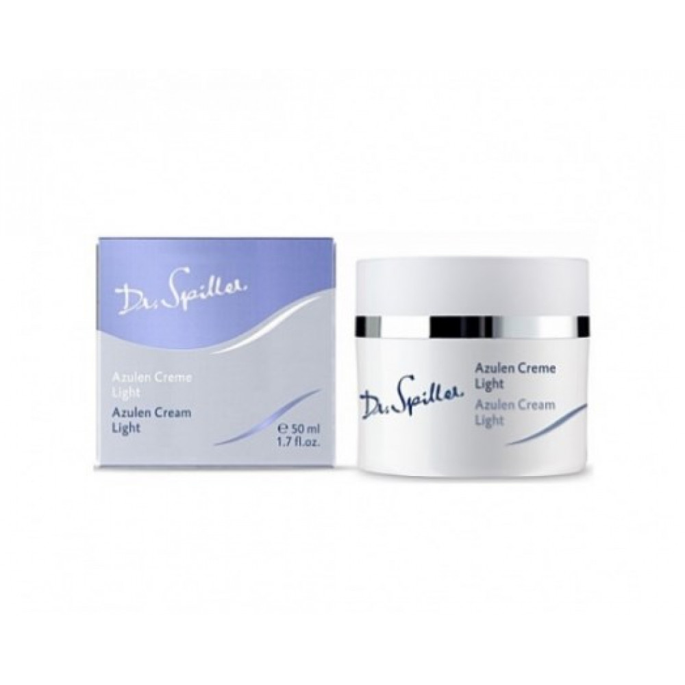 Azulen Cream Light Dr. Spiller - Легкий успокаивающий крем с азуленом для чувствительной и нормальной кожи 50 мл Azulen Cream Light Dr. Spiller - Легкий успокаивающий крем с азуленом для чувствительной и нормальной кожи 50 мл