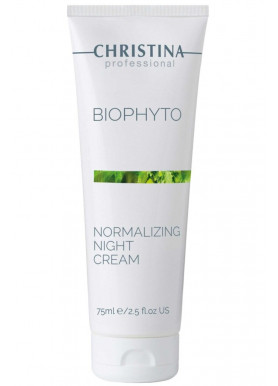 Bio Phyto Normalizing Night Cream - Био Фито Нормализующий ночной крем 75 мл Christina Bio Phyto Normalizing Night Cream - Био Фито Нормализующий ночной крем 75 мл Christina