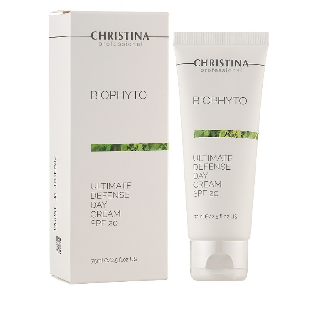 BioPhyto Ultimate Defense DayCream SPF 20 - Био Фито Дневной крем «Абсолютная защита» SPF 20 75 мл Christina BioPhyto Ultimate Defense DayCream SPF 20 - Био Фито Дневной крем «Абсолютная защита» SPF 20 75 мл Christina