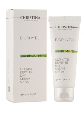 BioPhyto Ultimate Defense DayCream SPF 20 - Био Фито Дневной крем «Абсолютная защита» SPF 20 75 мл Christina BioPhyto Ultimate Defense DayCream SPF 20 - Био Фито Дневной крем «Абсолютная защита» SPF 20 75 мл Christina