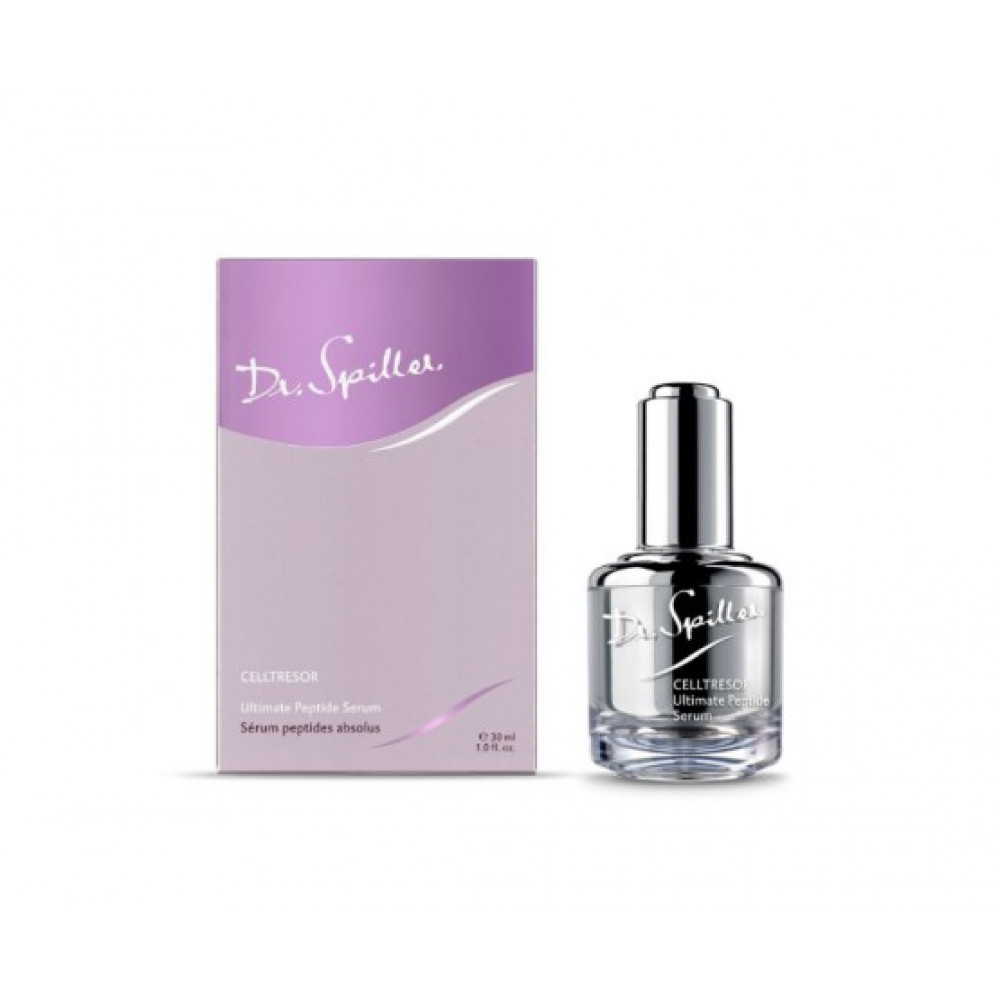 CELLTRESOR Ultimate Peptide Serum Dr. Spiller - Омолаживающая сыворотка с эффектом лифтинга для всех типов кожи 30 мл CELLTRESOR Ultimate Peptide Serum Dr. Spiller - Омолаживающая сыворотка с эффектом лифтинга для всех типов кожи 30 мл