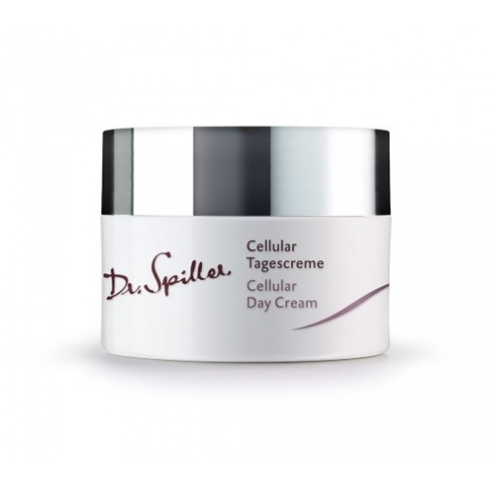Cellular Day Cream Dr. Spiller - Омолаживающий дневной крем для сухой и нормальной кожи 50 мл Cellular Day Cream Dr. Spiller - Омолаживающий дневной крем для сухой и нормальной кожи 50 мл
