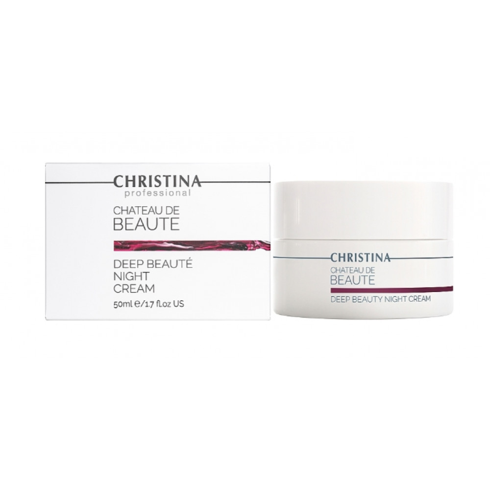 Chateau de Beaute Deep Beaute Night Cream - Шато де Боте Интенсивный обновляющий ночной крем 50 мл Christina