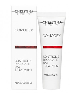 Comodex Control & Regulate Day Treatment - Комодекс Дневной гель «Контроль и стабилизация» 50 мл Christina Comodex Control & Regulate Day Treatment - Комодекс Дневной гель «Контроль и стабилизация» 50 мл Christina