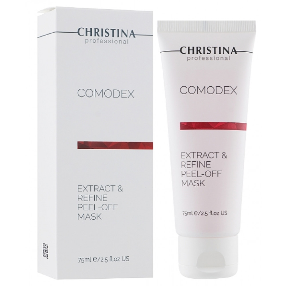 Comodex Extract & Refine Peel-off mask - Комодекс Маска-пленка против черных точек 75 мл Christina Comodex Extract & Refine Peel-off mask - Комодекс Маска-пленка против черных точек 75 мл Christina