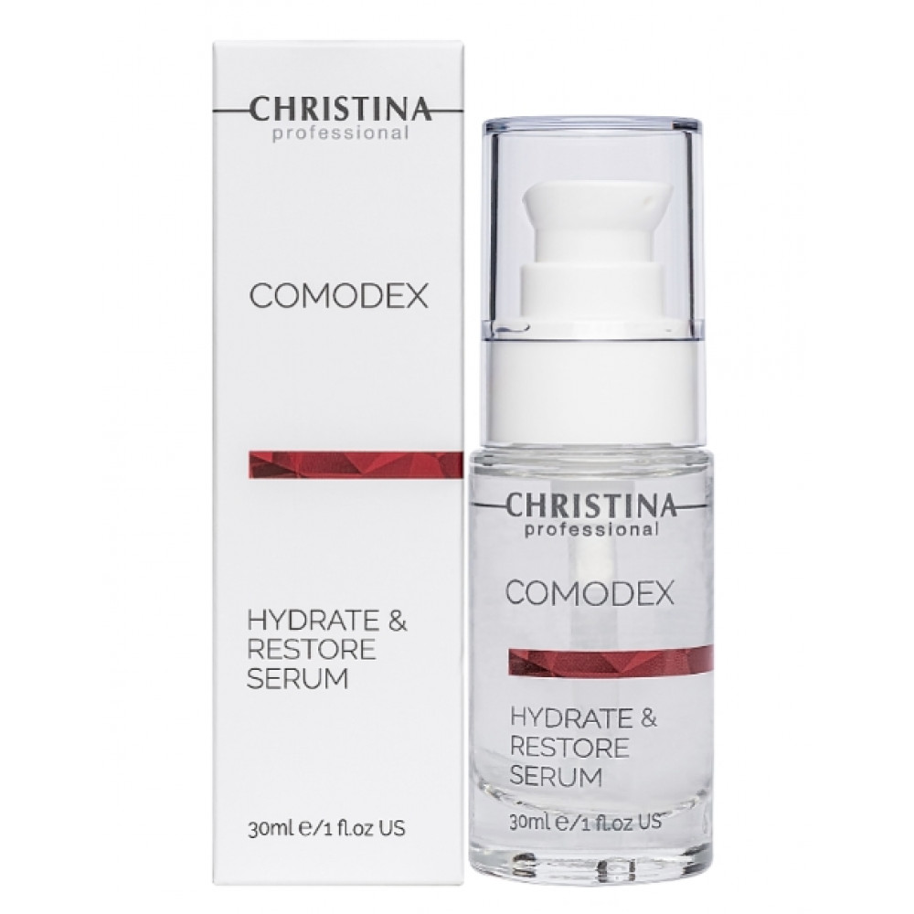 Comodex Hydrate&Restore Serum - Комодекс Увлажняющая и восстанавливающая сыворотка 30 мл Christina Comodex Hydrate&Restore Serum - Комодекс Увлажняющая и восстанавливающая сыворотка 30 мл Christina