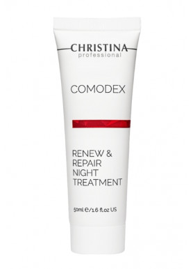Comodex Renew & Repair Night treatment - Комодекс Ночной гель «Обновление и восстановление» 50 мл Christina